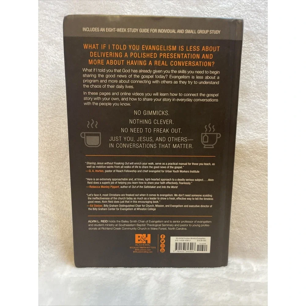 Sharing Jesus Without Freaking Out‎ Alvin L Reid Evangelism Book